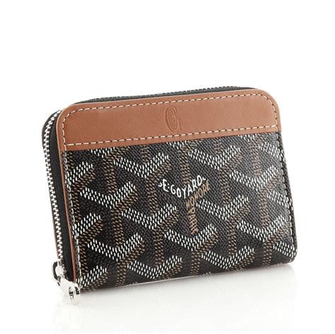 goyard wallets price|goyard zipper wallet.